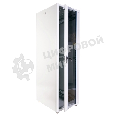 Шкаф телекоммуникационный напольный ЭКОНОМ 42U (600 × 800) дверь перфорированная 2 шт.