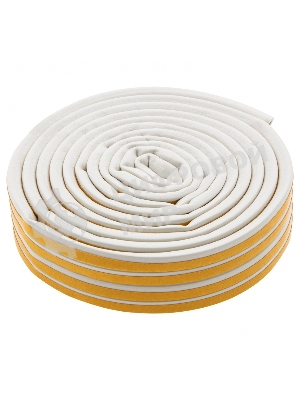 Уплотнитель резиновый Сибртех, 12 м, профиль 