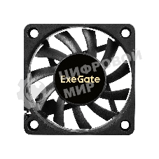 Вентилятор для корпуса ExeGate EX06010B3P черный, 60 мм, 2000 об/мин, 16 дБ, 3 pin