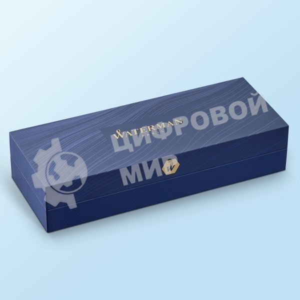 Ручка перьевая Waterman Hemisphere (CWS0920810) Matte Black CT F сталь нержавеющая, подарочная коробка