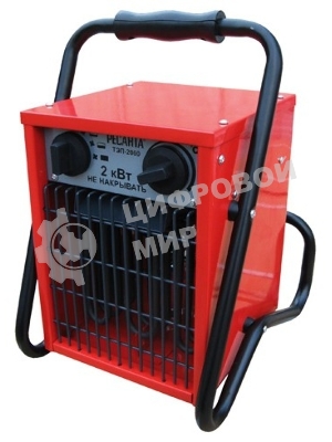 Тепловые пушки Ресанта ТЭП-2000 67/1/1 Тепловая электрическая пушкаквадратная, 220В, 650/1300/2000 Вт, 4,7 кг