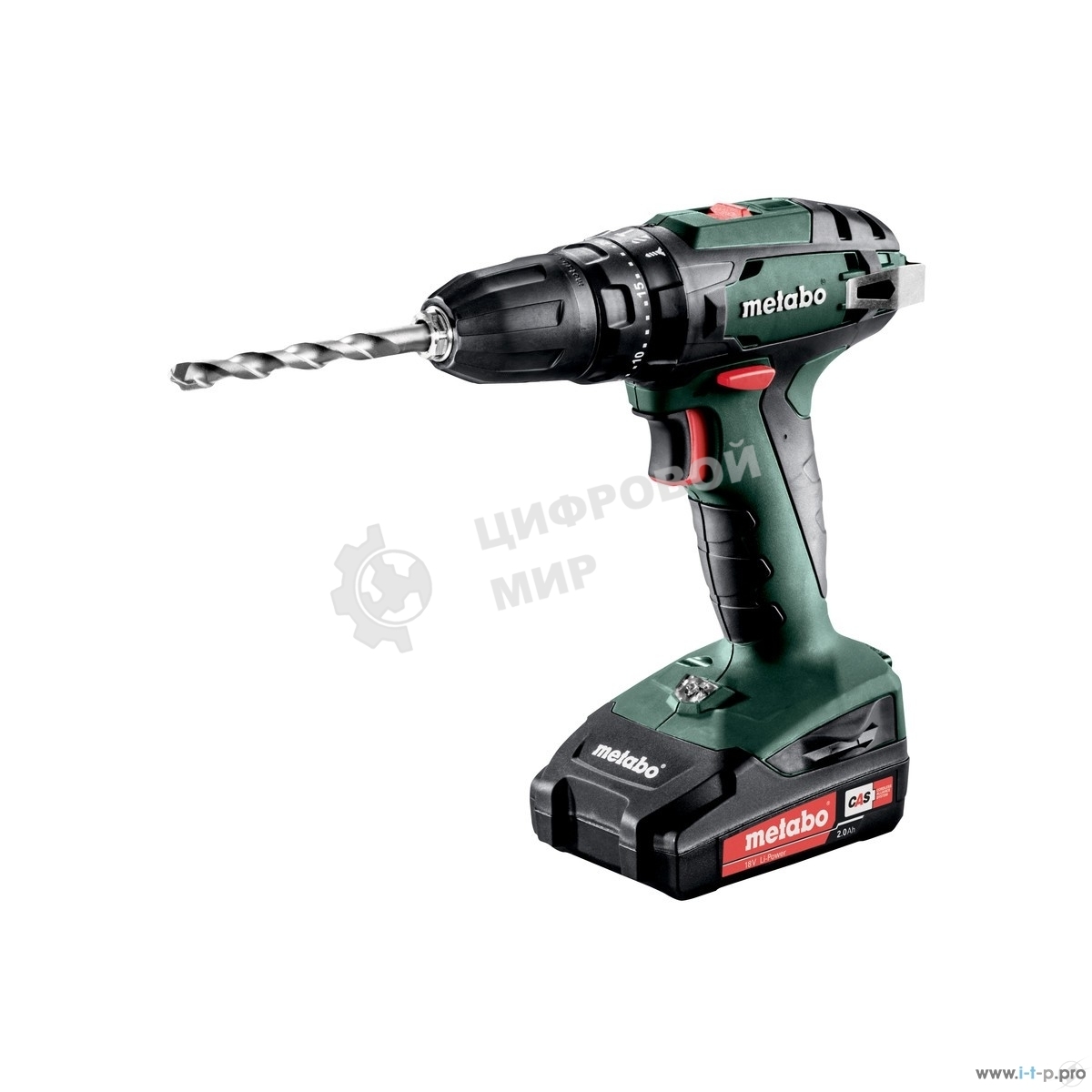 Дрель-шуруповерт Metabo SB 18 602245560, 18 В, 2 Ач, 48Нм, щеточный, ударный