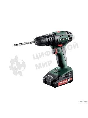 Дрель-шуруповерт Metabo SB 18 602245560, 18 В, 2 Ач, 48Нм, щеточный, ударный