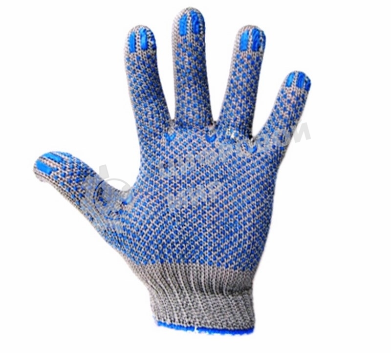 Перчатки Rexant х/б с покрытием ПВХ (