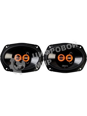 Автомобильная акустика EDGE EDST219-E6 двухполосная коаксиальная АС, типоразмер: овальный 15x23 см (6x9 дюйм.), номинальная мощность 100 Вт, максимальная мощность 200 Вт, диапазон частот 45 - 20000 Гц