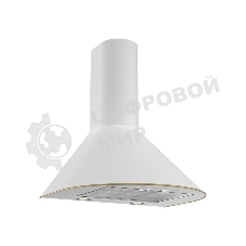 Вытяжка каминная Elikor Эпсилон 60П-430-П3Л белый/серебристый, 60 см, 430 куб. м/ч, 54 дБ