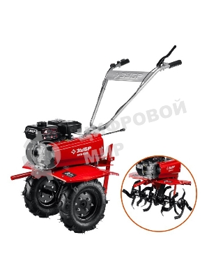 Мотоблок ЗУБР МТБ-400 бензиновый 2000 м2