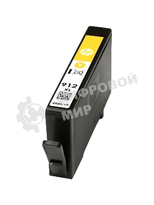 Картридж струйный HP 912XL 3YL83AE желтый увеличенной емкости (825 стр) для HP OfficeJet 801x, 802x