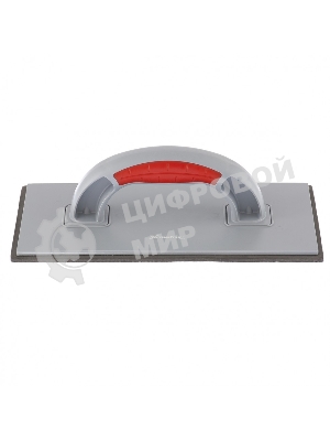 Терка пластмассовая Matrix, резиновое покрытие 4 мм, 270x130 мм, двухкомпонентная ручка