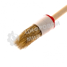 Кисть круглая MTX 82074 № 4 (25 мм), натуральная щетина, деревянная рукоятка