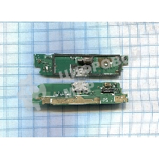 Плата разъема питания с микрофоном для Lenovo S720