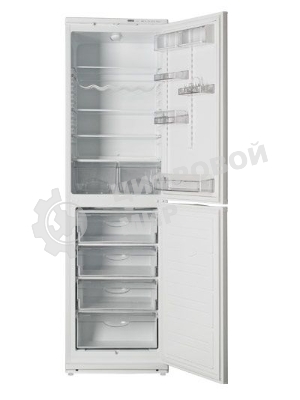 Холодильник Atlant ХМ-6025-060 мокрый асфальт двухкамерный 225/139л морозилка снизу