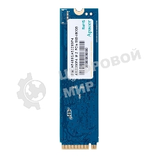 Накопитель SSD Apacer AS2280P4, 256Gb, M.2 2280, PCIe 3.0 x4, NVMe, R/W 2100/1300