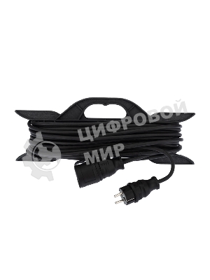 Удлинитель-шнур на рамке Rexant КГ 3х1.5, 20 м, морозостойкий, с/з, 16 А, 3500 Вт, IP44 (Сделано в России)