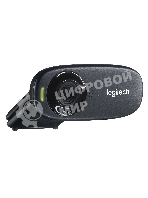 Веб-камера Logitech C310 HD 1280x720, 30 кадр/с, USB Type-A, микрофон (шумоподавление), автоосвещение, универсальное крепление