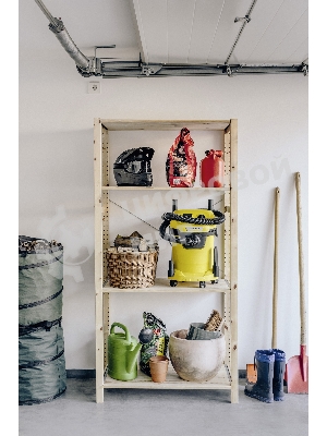 Строительный пылесос Karcher WD 3 P V-17/4/20 желтый, 1000 Вт, уборка сухая/сбор воды, пылесборник мешок/контейнер, 17 л