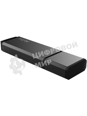 Флешка USB Netac U351 (NT03U351N-032G-20BK), 32Gb, USB 2.0, R/W 25/10, черный