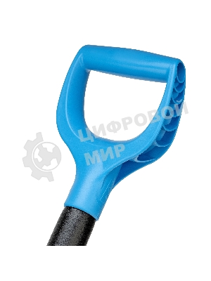 Лопата штыковая Palisad LUXE углубленная, 220х270х1330 мм, деревянный черенок, с рукояткой