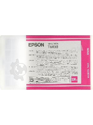 Картридж струйный Epson C13T603B00 пурпурный (220 мл) для Epson St Pro 7800/9800