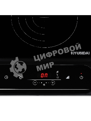 Плита настольная электрическая Hyundai HYC-0107 черный стеклокерамика (настольная)