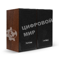 Акустическая система 2.0 ExeGate EX287058RUS Tango 312 (питание USB, 2х3Вт (6 Вт RMS), 80-20000Гц, светлое дерево)