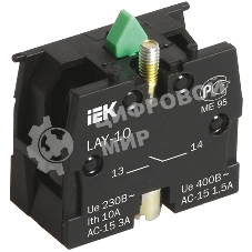 Блок контактный 1р для LAY5 IEK BDK11