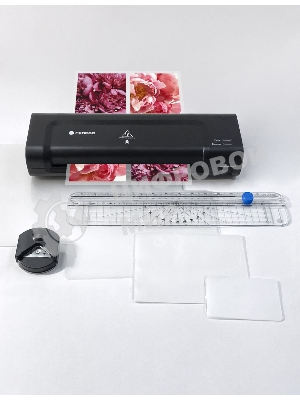 Ламинатор Гелеос ЛМ A4 Комбо, 2 вала, А4, 150мкм, 300 мм/мин