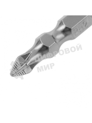 Набор бит двухстор. Gross PH2-PH1х45мм, сталь S2, 10 шт.