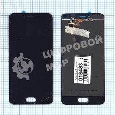 Дисплей для Meizu M3S/M3S mini черный