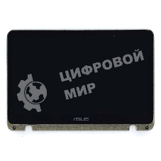 Модуль (матрица + тачскрин) для Asus Q304 черный с рамкой