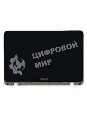 Модуль (матрица + тачскрин) для Asus Q304 черный с рамкой