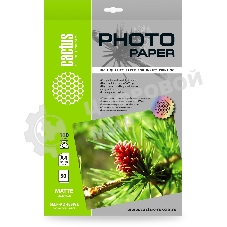 Фотобумага Cactus CS-MSA410050 A4/100г/м2/50л./белый матовое самоклей. для струйной печати