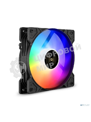 Вентилятор для корпуса ExeGate EX12025HM3PM.FRGb.5CS черный, 120 мм, 1200 об/мин, 24 дБ, 3 pin