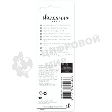 Стержень шариковый Waterman Standard Maxima (CWS0944480) M 1мм, черные чернила, блистер