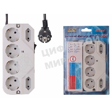 Сетевой фильтр Most СHV 5м (6 розеток) белый (коробка)