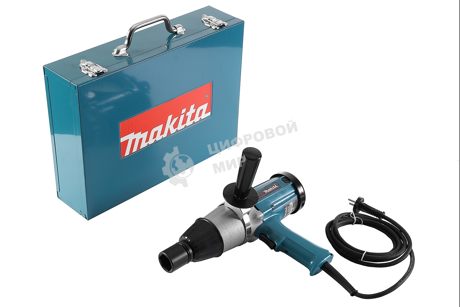 Гайковерт Makita 6906 Гайковерт ударный 6906 850Вт,1600у\м,588Нм,квадрат 3\4