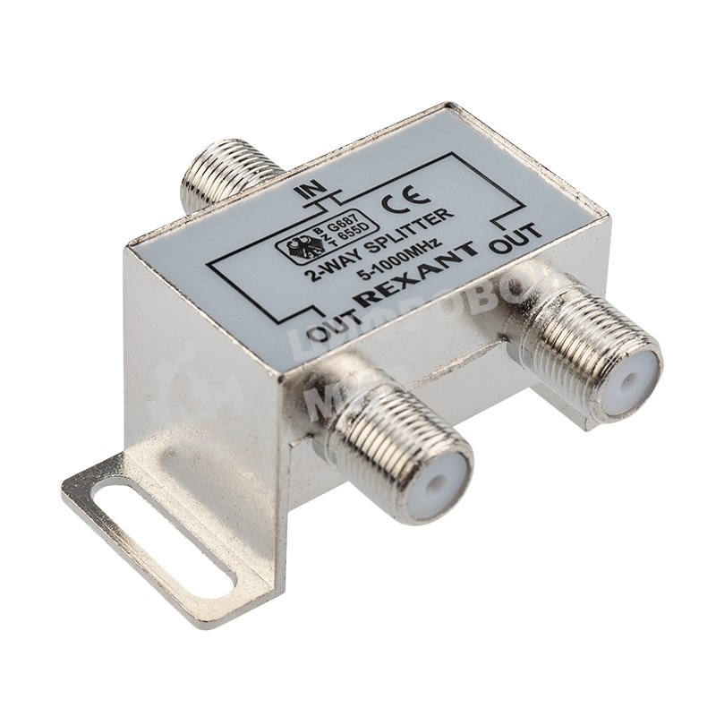 Делитель ТВ Rexant х 2 под F разъем 5-1000 МГц