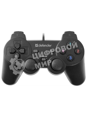 Геймпад Defender Omega USB, Проводной геймпад, 12 кнопок, 2 стика