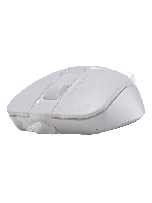 Мышь проводная A4Tech Fstyler FM12S белый, 1200 dpi, USB, кнопки - 3