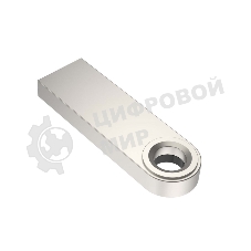 Флешка USB Netac U278 (NT03U278N-032G-20PN), 32Gb, USB 2.0, R/W 50/10, серебристый/черный