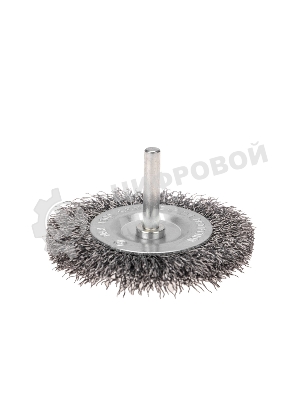 Щетка дисковая для дрели Kranz витая стальная проволока 75 мм