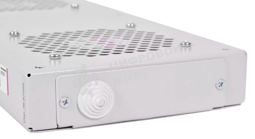 Вентиляторный модуль Rem R-FAN, 48V, 45х432х195 мм (ВхШхГ), вентиляторов: 2, 86 дБ, поток: 300 м3/ч, для шкафов ШТК, ШРН, ШТВ, серый