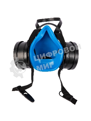 Полумаска изолирующая ИСТОК-300/400 со сменными комбинированными фильтрами А1Р1 Россия