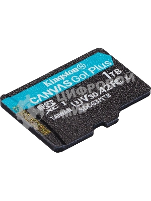 Карта памяти Kingston 1TB microSDXC Canvas Go Plus 170R A2 U3 V30 Card W/O ADP/ Kingston 1TB microSDXC Canvas Go Plus 170R A2 U3 V30 Card W/O ADP