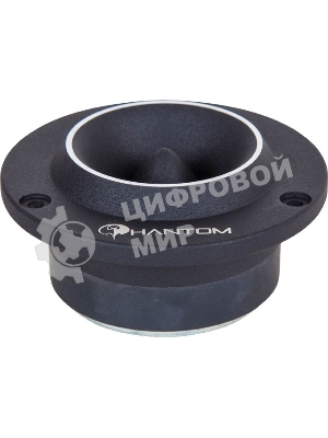Колонки автомобильные Phantom MT30, 80Вт, 98дБ, 4Ом, 2.5 см, без решетки (1 дюйм) (ком.:2 кол.)