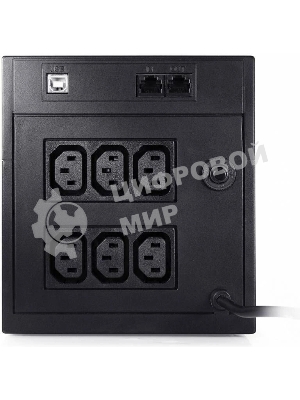 Источник бесперебойного питания Powercom Raptor RPT-1500AP 900Вт 1500ВА черный