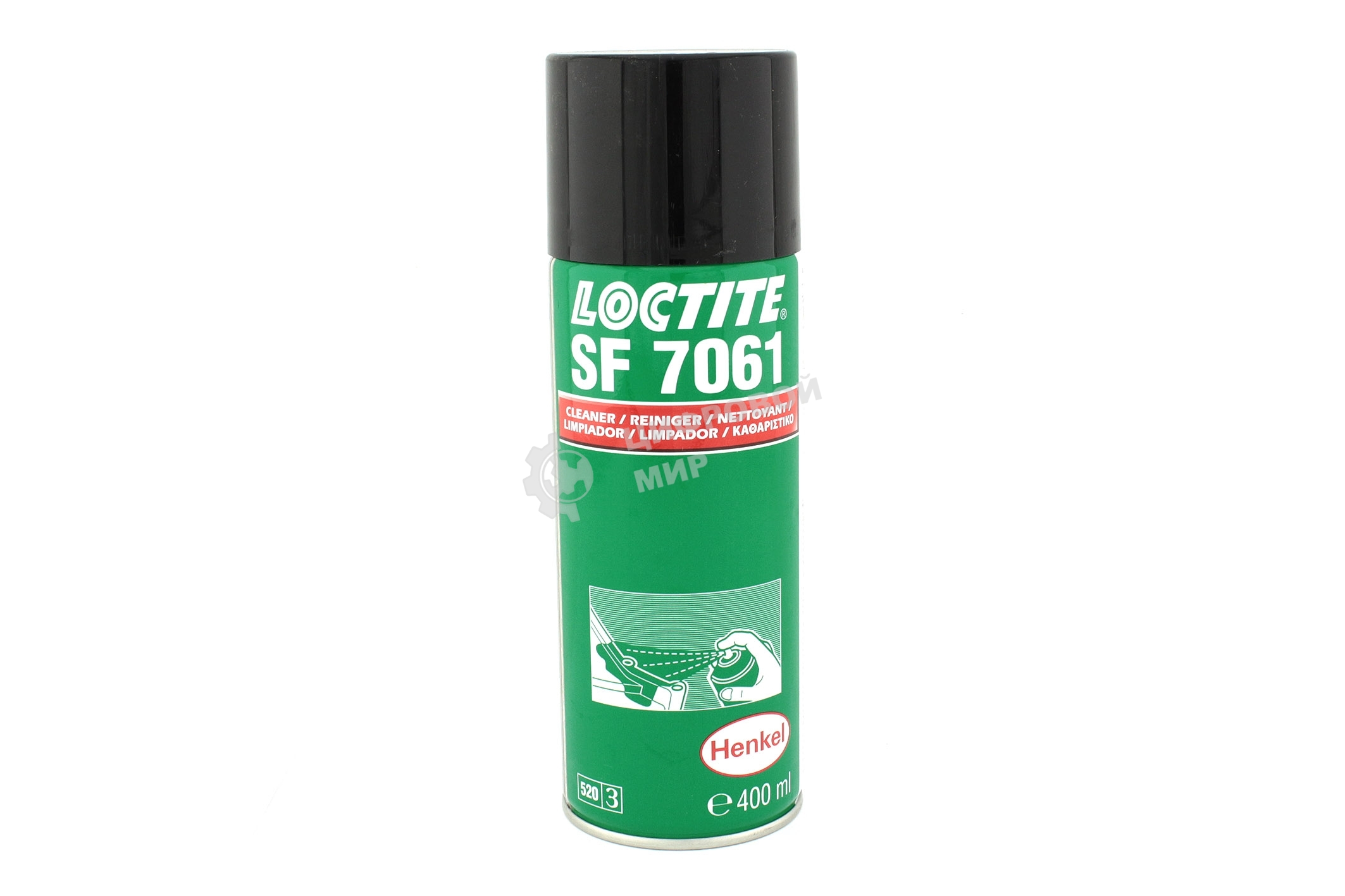 Быстродействующий очиститель спрей Loctite 7061, 400мл