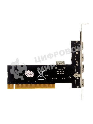 Контроллер ExeGate EXE-352 PCI, 4хUSB 2.0 ext + 1хUSB 2.0 int (OEM) EX281227RUS