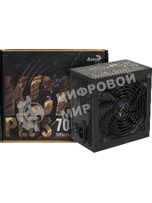 Блок питания Aerocool/Formula AC KCAS PLUS 700, 700Вт, 80 PLUS Bronze, 120мм черный (аналог Aerocool KCAS PLUS 700W)