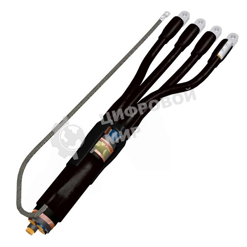 Муфта кабельная концевая универс. 1кВ 4ПКВНтпБ-в-25/50 с наконечн. Подольск 4pkvntpbvx025x50